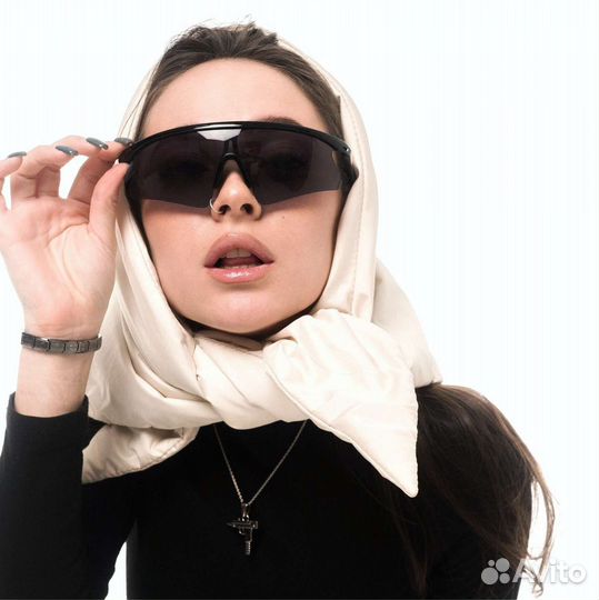 Дутая косынка платок новая