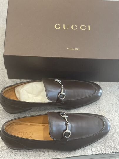 Туфли Gucci мужские.Новые.Оригинал.размер 42 IT(8)