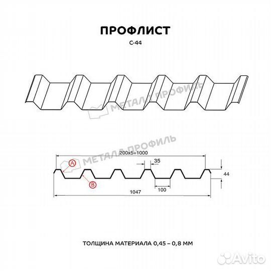 Профнастил (профлист)