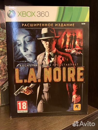 L. A. Noire для xbox 360 (Коллекционка)