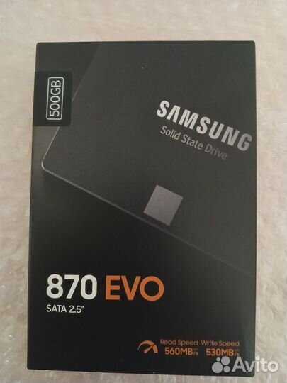 Ssd samsung 870 500gb новый