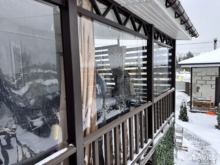 Мягкие окна (шторы) для веранд