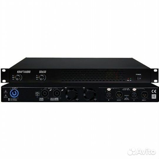 Kraftaudio D2650 цифровой усилитель мощности