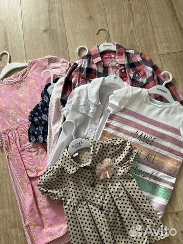 Веши пакетом на девочку 122-128