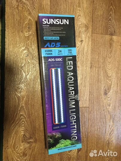 Новые светодиодные светильники для аквариума