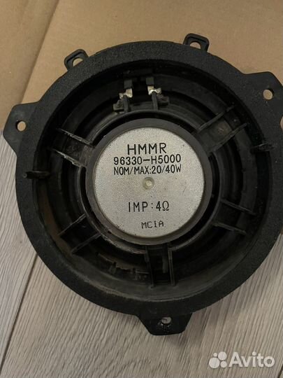 Штатные динамики hyundai solaris 2