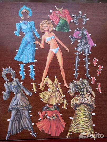 Бумажные куклы из 90 х годов