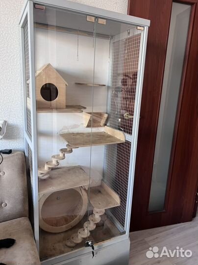 Клетка для шиншиллы (витрина)