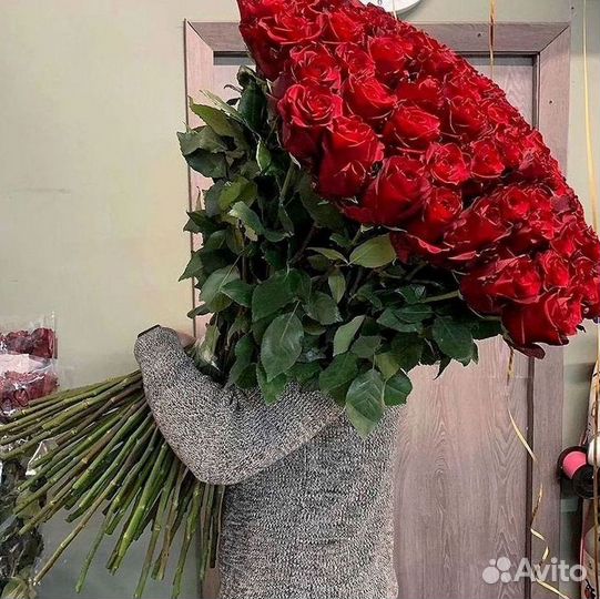 Высокие Розы Гиганты Доставка Круглосуточно