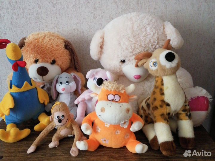 Игрушки мягкие