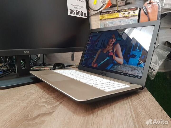 Ноутбук 15.6 asus X540L 12GB