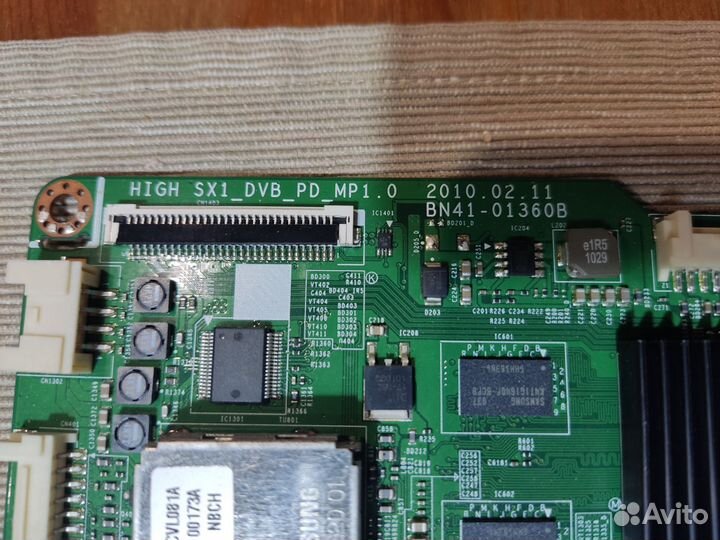 Материнская плата high SX1 DVB PD MP1.0