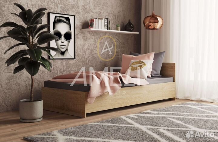 Кровать односпальная от производителя