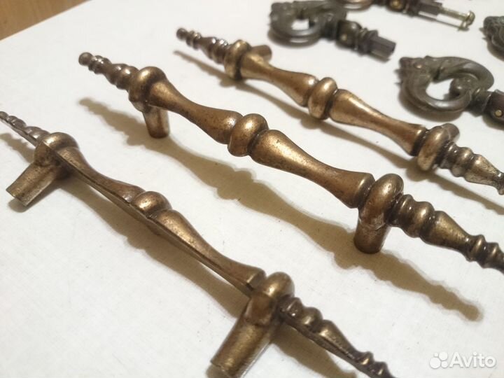 Ручки для шкафов винтаж, фурнитура