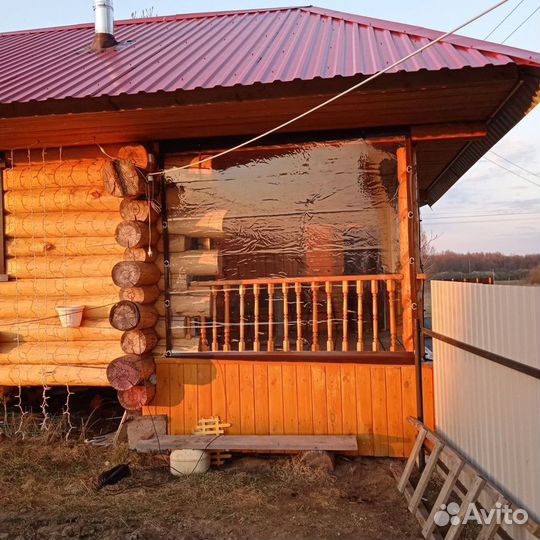 Мягкие окна для веранды