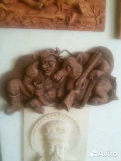 Охота резьба