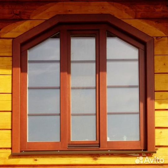 Пластиковые окна. остекление коттеджей