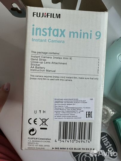 Fujifilm instax mini 9