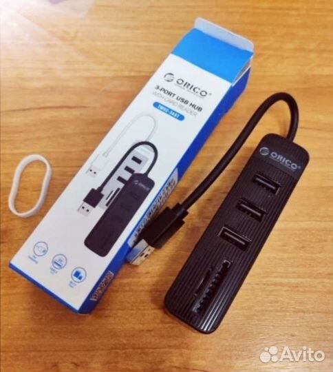 Usb концентратор, картридер
