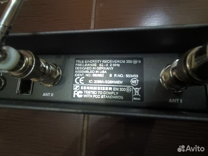 Радиосистема sennheiser ew300g2