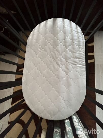 Детская кроватка трансформер круглая