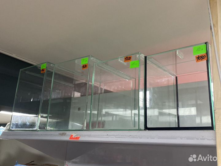 Аквариумы на заказ и в наличии до 100 л