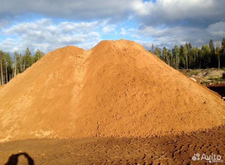 Песок карьерный