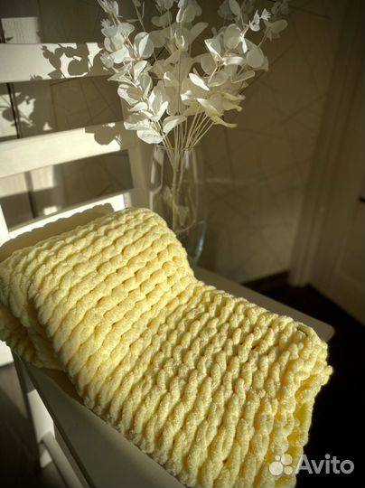 Плед детский плюшевый