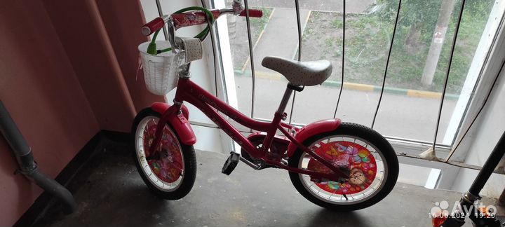 Велосипед Маша и медведь