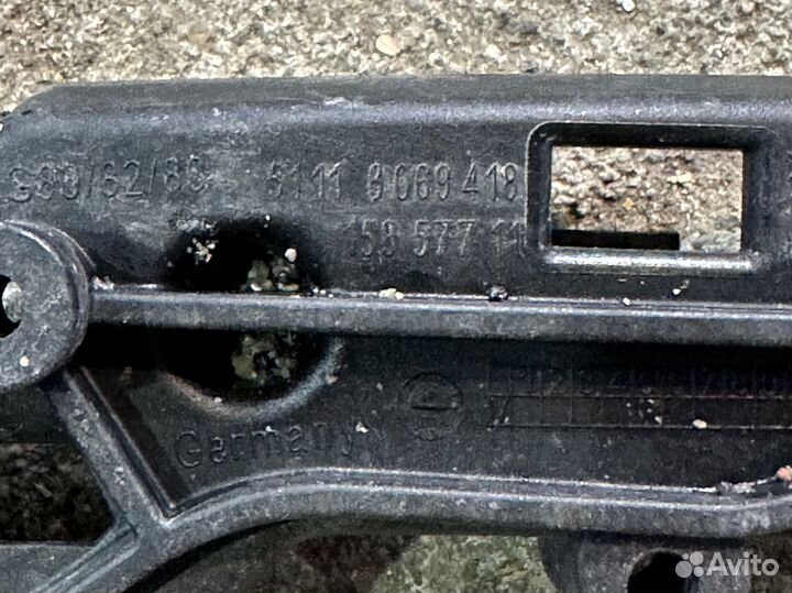 BMW M3 M4 G80 G82 Направляющая бампера 51118069418