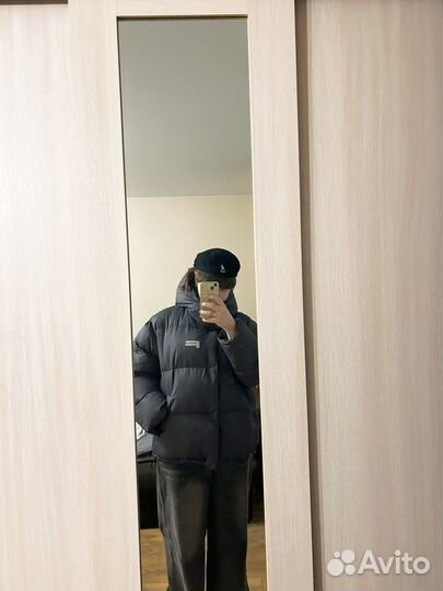 Пуховик Fable basic Graphite