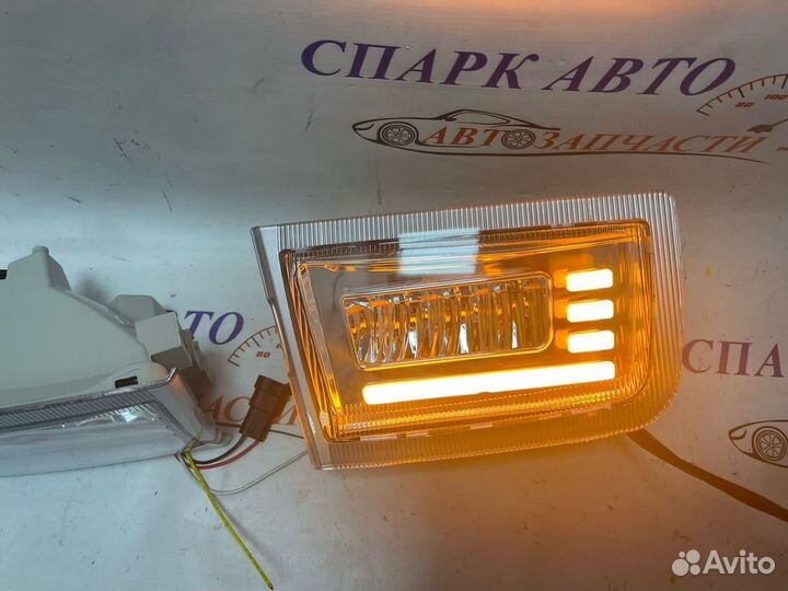 Туманки диодные LED Toyota Land Cruiser Prado 95