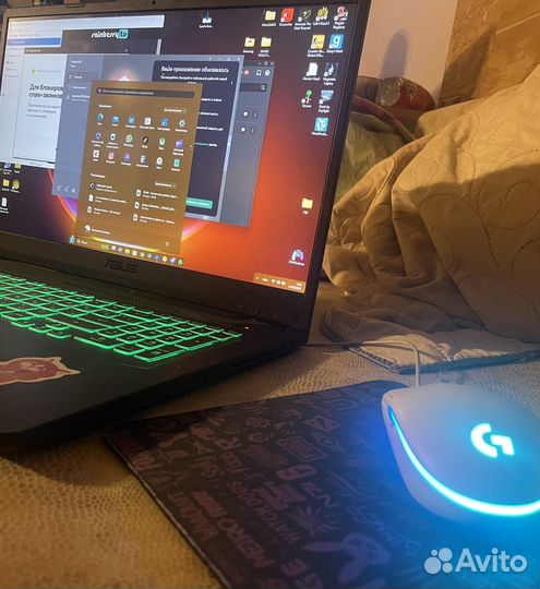 Игровой ноутбук Asus tuf gaming FA706IC-HX006