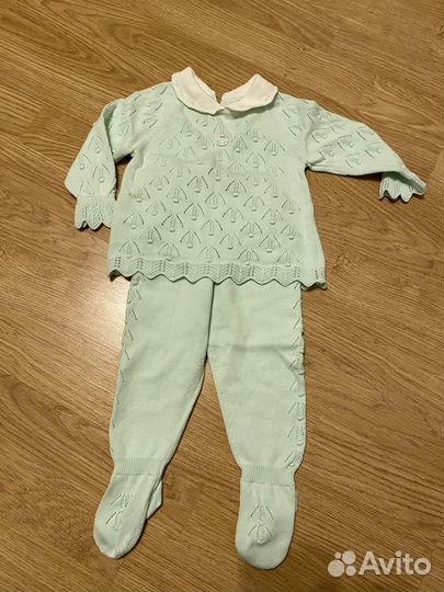 Детские вещи пакетом 62-68 (боди, костюмы)