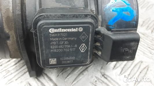 Расходомер воздуха дизельный dacia sandero 2 (ZKR1