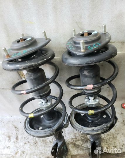 Стойки Передние mitsubishi colt + видео