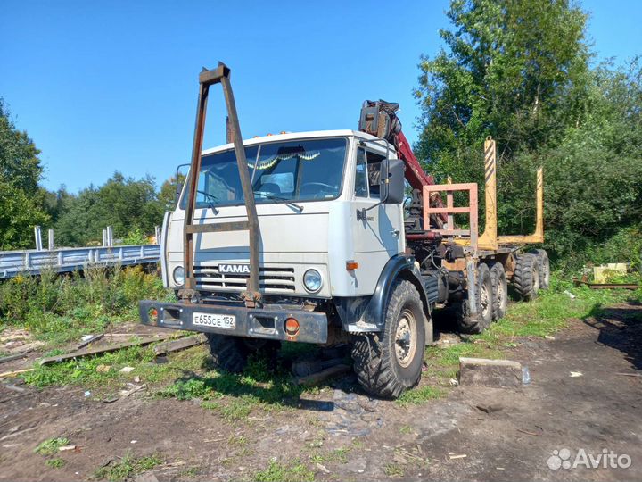 КамАЗ 43101 с КМУ, 1989
