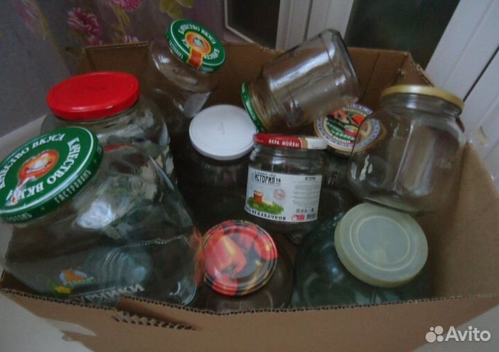 Банки стеклянные