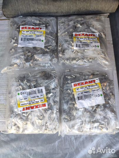 Разъем штекер BNC RG-59 обжим Rexant