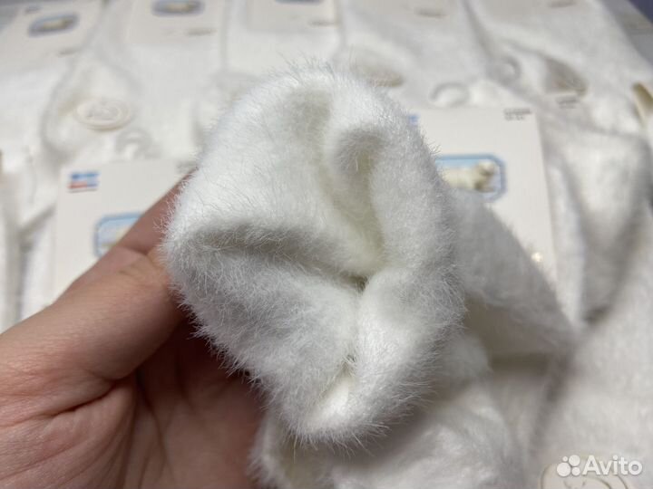 Носки из шерсти норки короткие