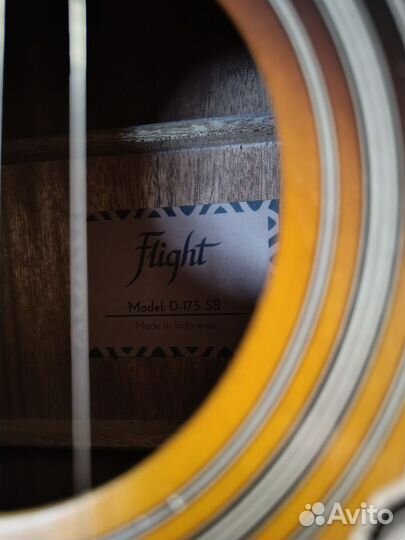 Акустическая гитара flight D - 175SB