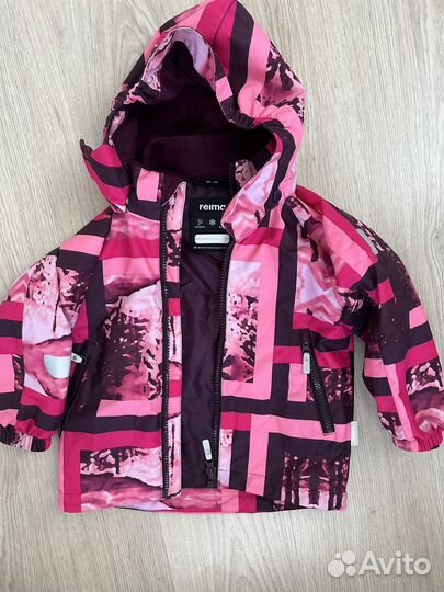 Reima куртка для девочки 104