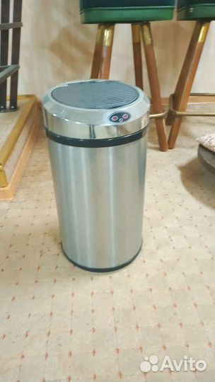 Мусорное ведро металлическое ценсорное