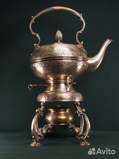 Антикварная бульотка-чайник. Европа