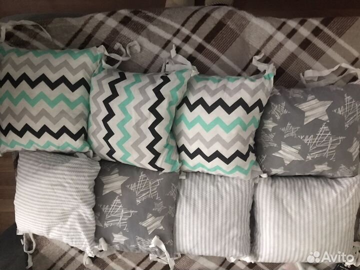 Бортики в детскую кроватку