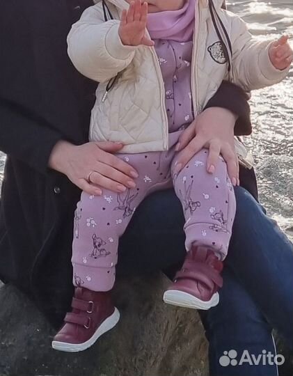 Комбинезон с начесом детский 86