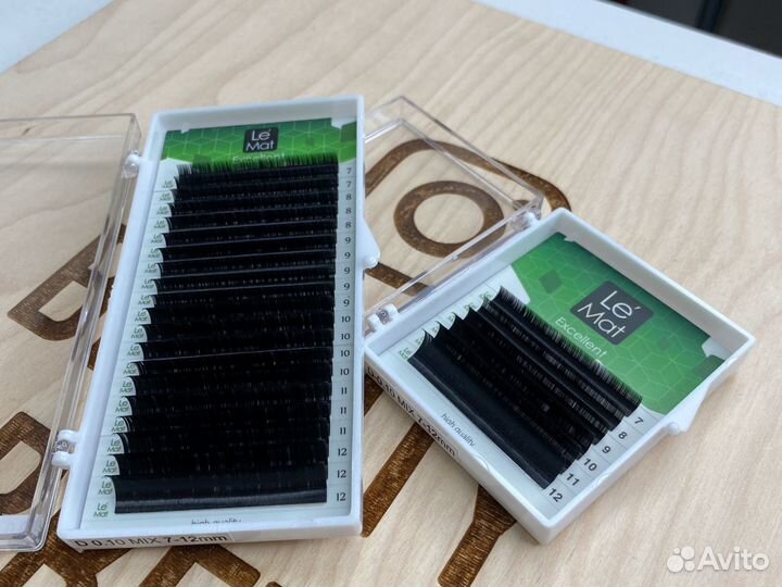 Ресницы для наращивания 20 линий от LeMat