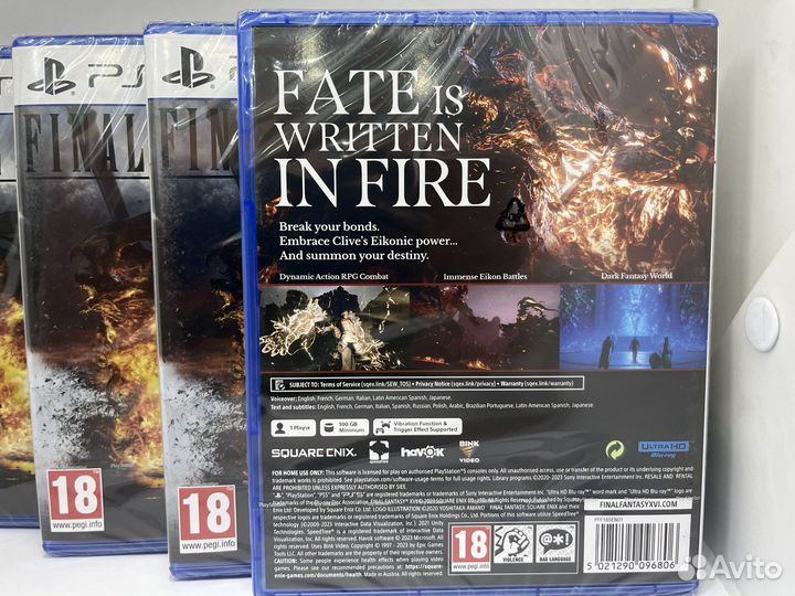 Final fantasy xvi 16 для ps 5 русские