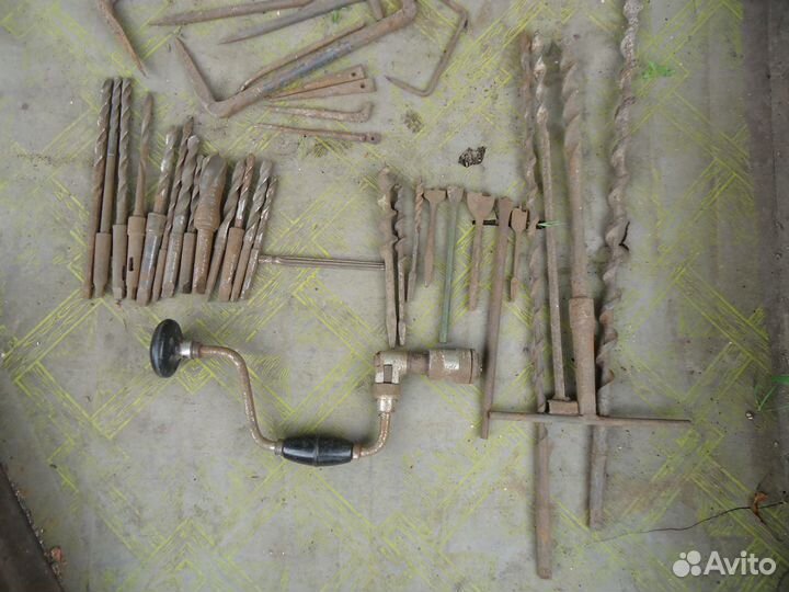 Старинный инструмент, коловороты. Времён СССР