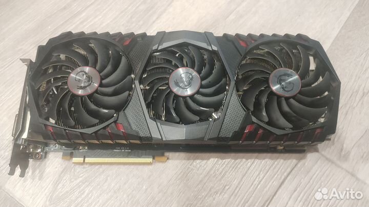 Видеокарта msi GTX 1080ti gaming x trio